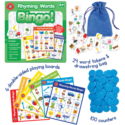 Rhyming Words Bingo 1